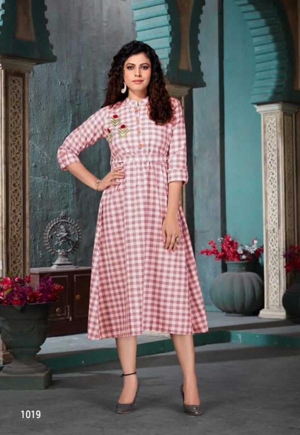 Lilly Ginni Cotton Designer Kurti Collection